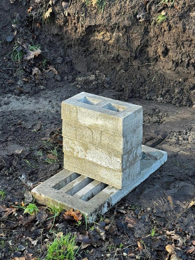 Een stapel bielzen van dichtbij